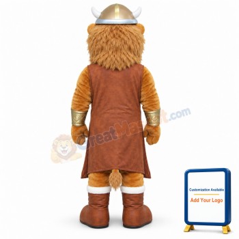 Viking Lion Mascot Costume