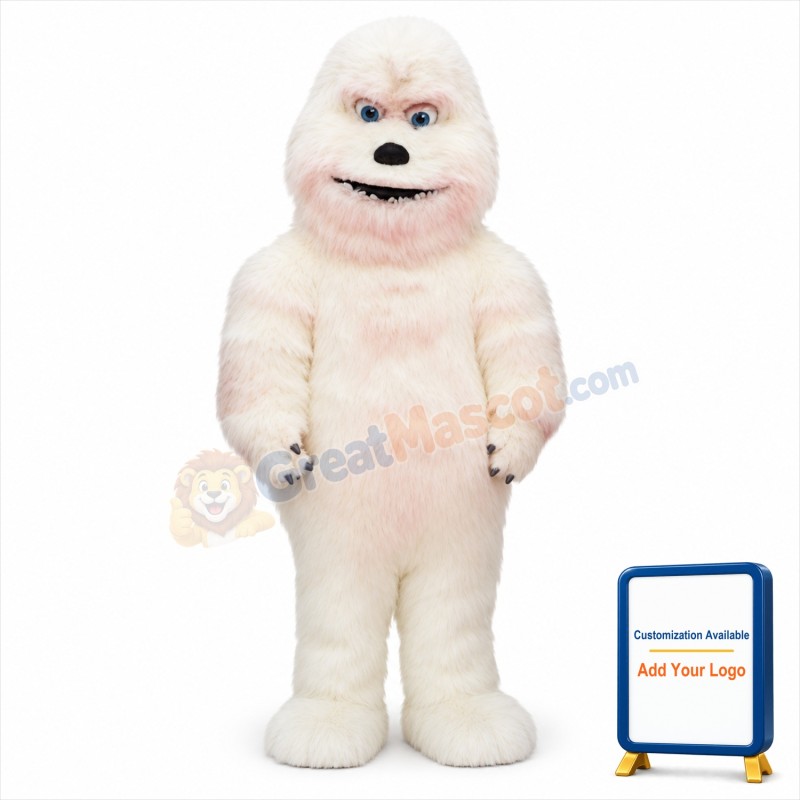 Yeti Mascot Costume