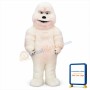 Yeti Mascot Costume