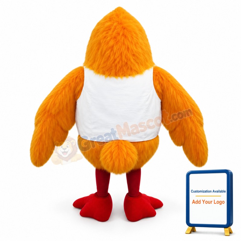 Buzby Bird Mascot Costume