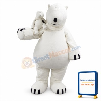Cute Bear Mascot Costume