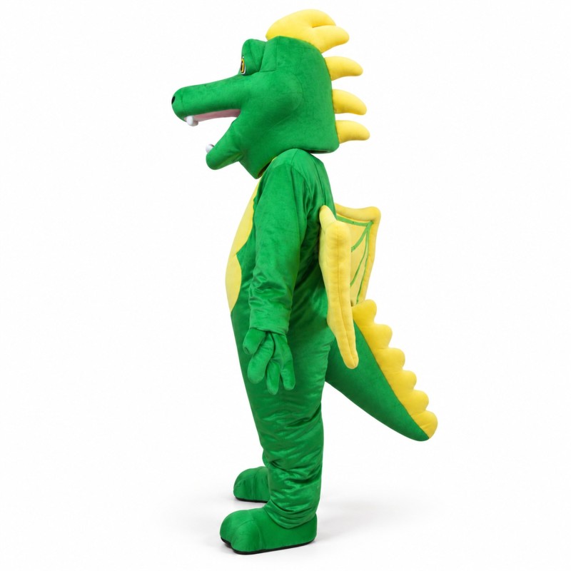 Adult Green Fly Dragon Mascot Costumes