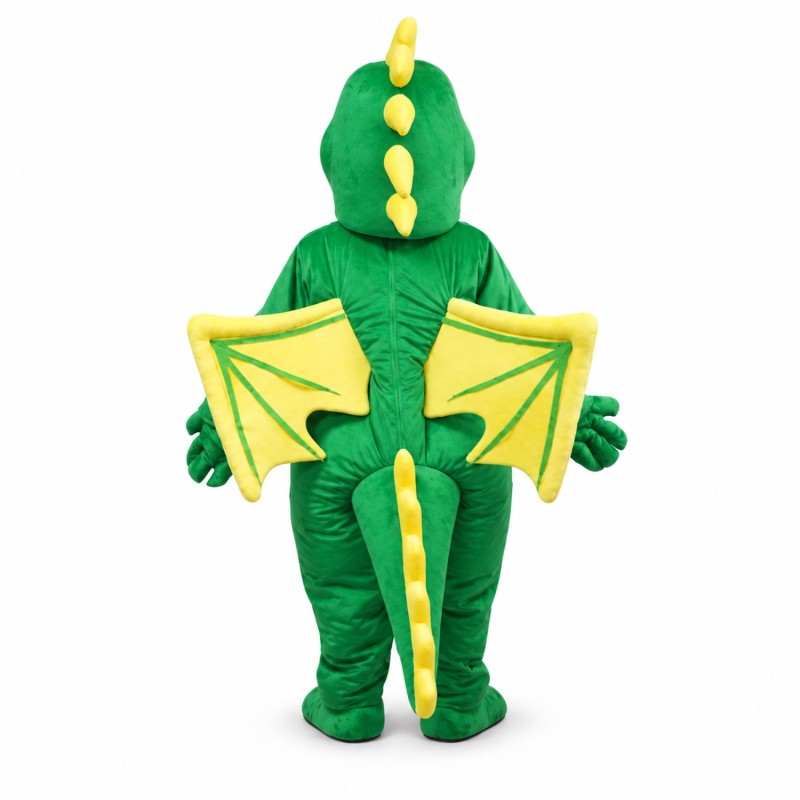 Adult Green Fly Dragon Mascot Costumes
