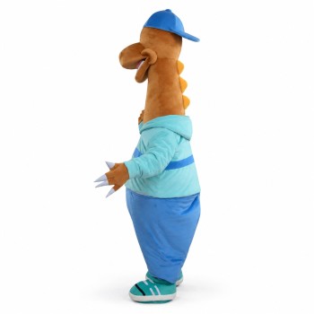 Happy Dinosaur Mascot Costume