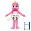 Pink Dinosaur Mascot Costume