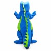 Adult Blue Green Dinosaur Mascot Costume
