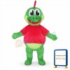 Cute Green Dinosaur Mascot Costume