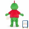 Cute Green Dinosaur Mascot Costume