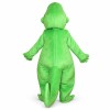 Adult Mascot Costume Green Dinosaur Costume
