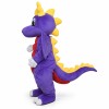 Purple Dragon Mascot Costume for Adults