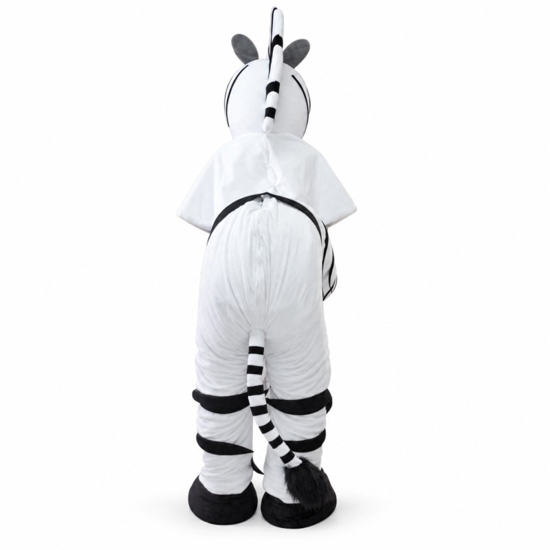 2 Person Adult Zebra Mascot Costumes