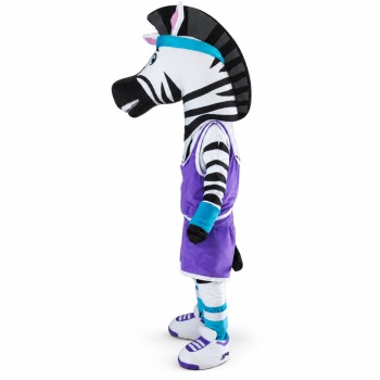 Adult Zebra Mascot Costume
