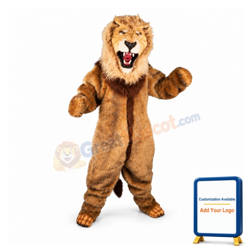 Animal Lion Mascot Costume