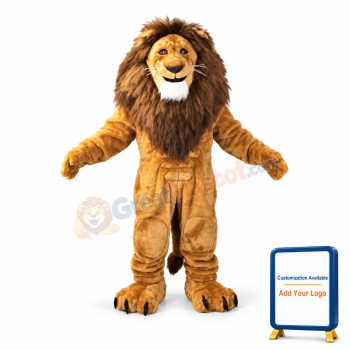 Power Animal Lion Mascot Costume