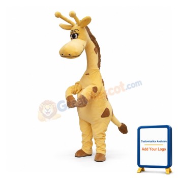 Cartoon Animal Giraffe Mascot Costume
