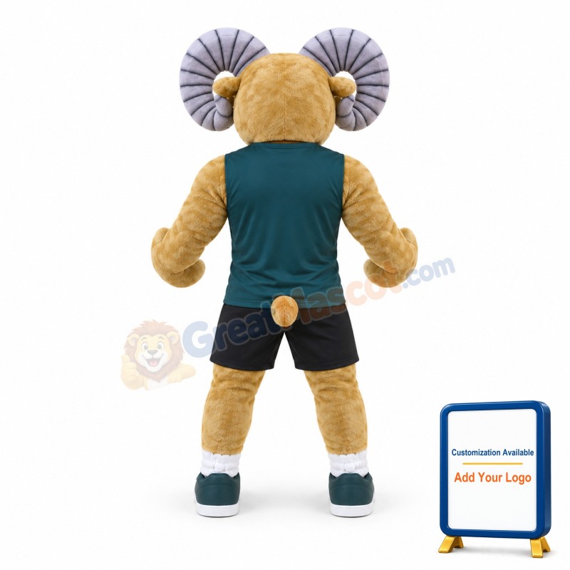 Sport Animal Ram Mascot Costume