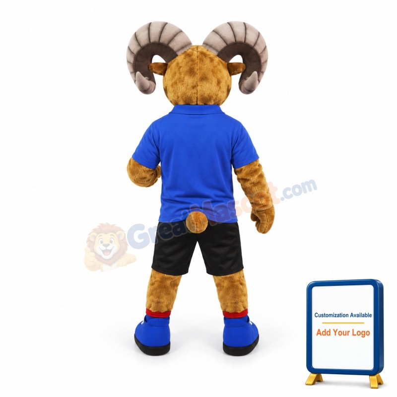 Adult Sport Ram Mascot Costume