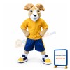 Cute Sport Ram Mascot Costume