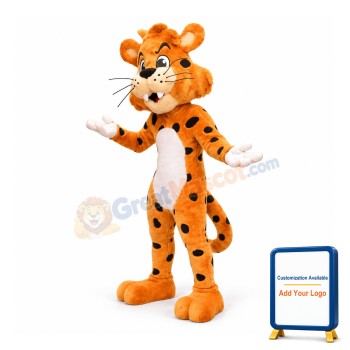 Cute Jaguar Mascot Costume