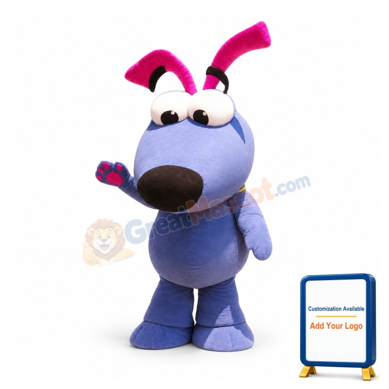 Cute Cartoon Dog Mascot Costume