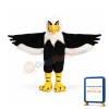 Power Eagle Mascot Costume