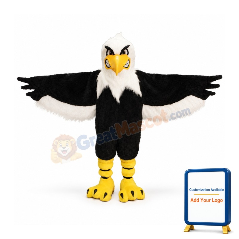 Power Eagle Mascot Costume