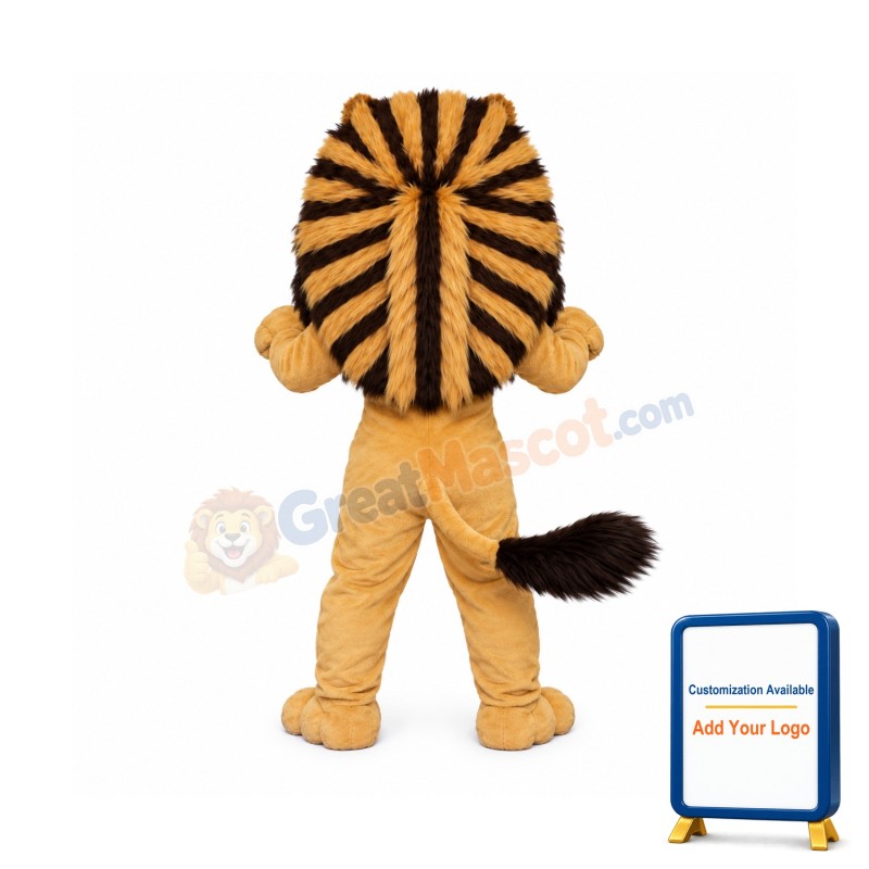 The King Lion Mascot Costume