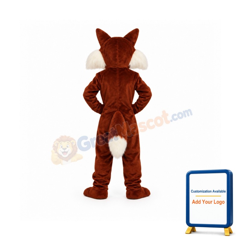 Friendly Fox Mascot Costume