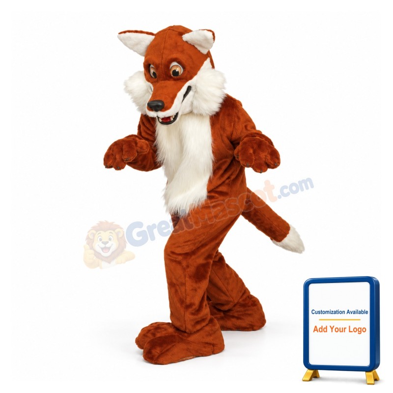 Red Fox Mascot Costume