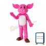 Adult Pink Pig Mascot Costume