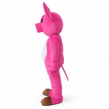 Adult Pink Pig Mascot Costume