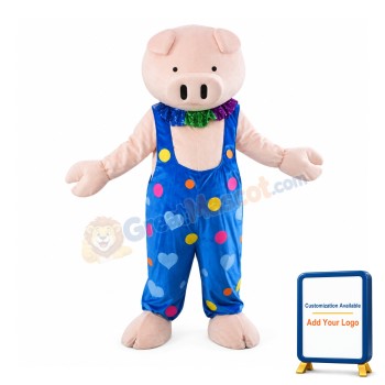 Cute Animal Pig Mascot Costume