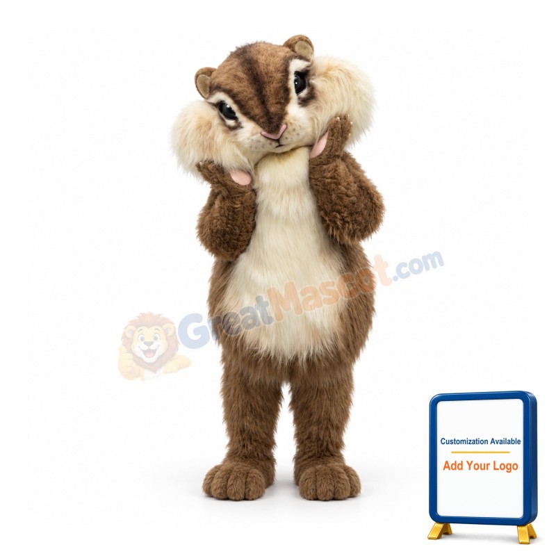 Squirrel Mascot Costume