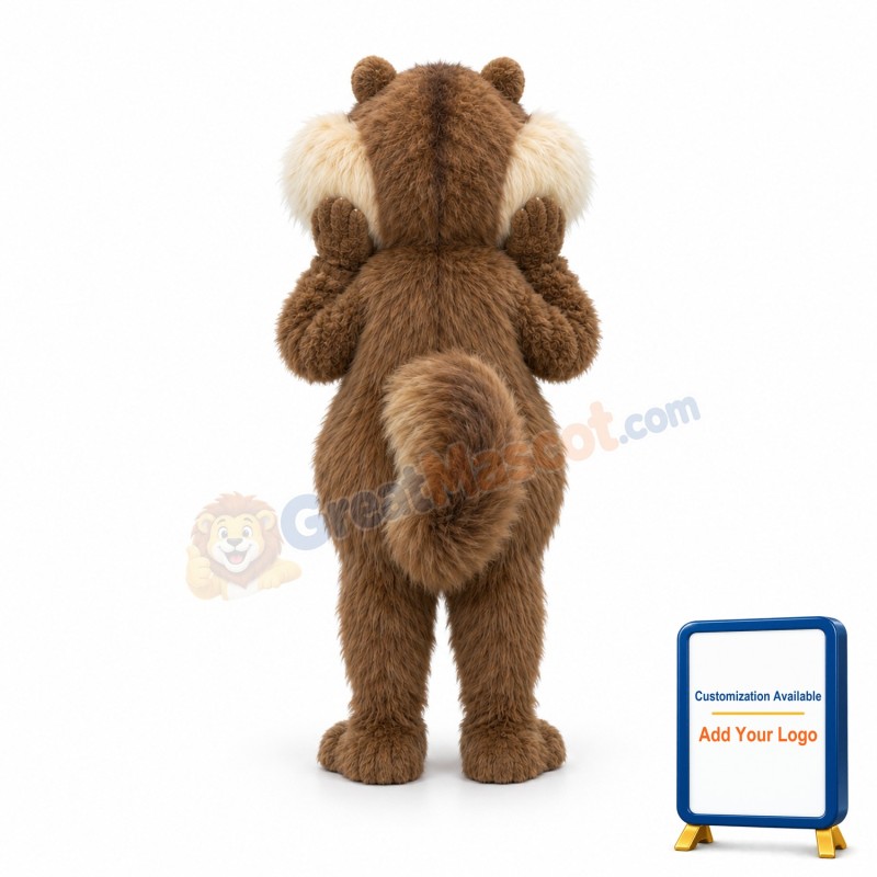 Squirrel Mascot Costume