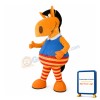 Cute Animal Horse Mascot Costume