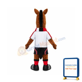 Cute Adult Horse Mascot Costume