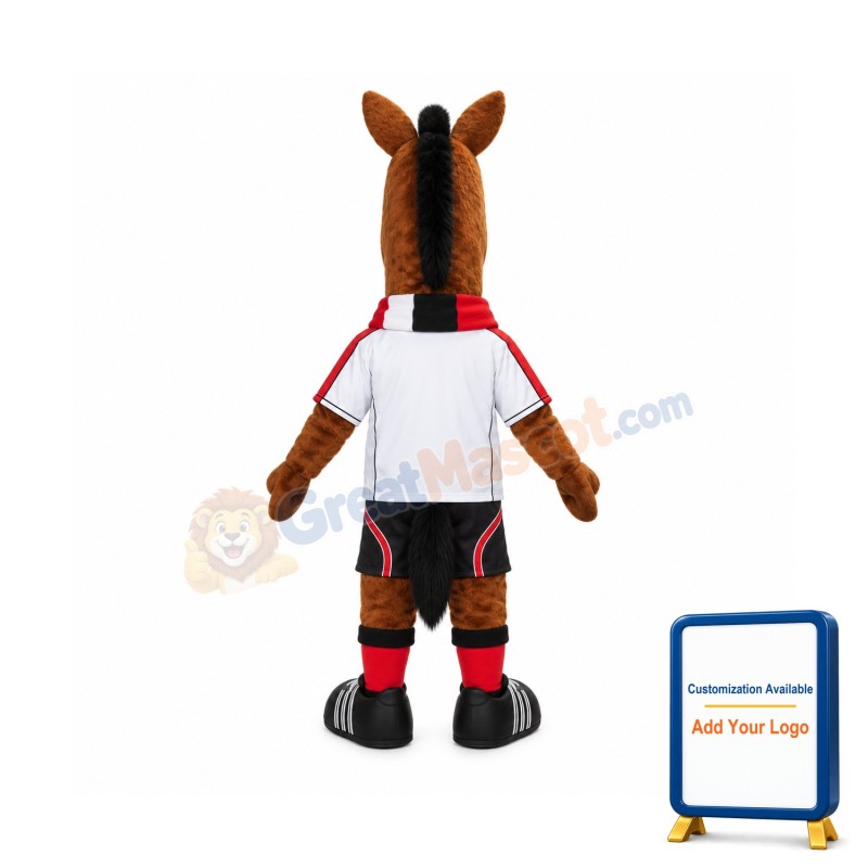 Cute Adult Horse Mascot Costume