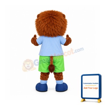 Cute Animal Lion Mascot Costume