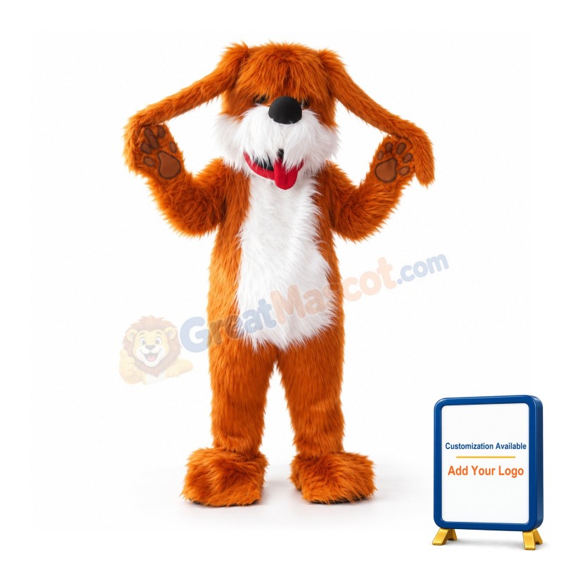 Shaggy Dog Mascot Costume