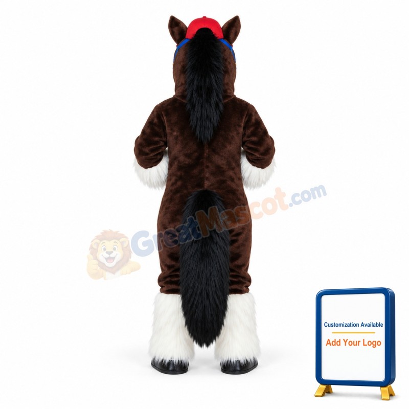 Horse Mascot Costume