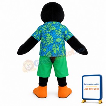 Summer Penguin Mascot Costume