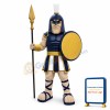 Blue Knight Mascot Costume