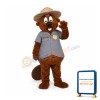 Police Beaver Mascot Costume