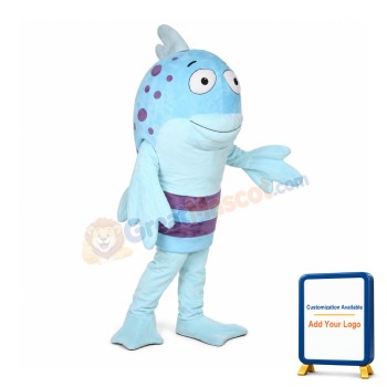 Cute Fish Mascot Costume