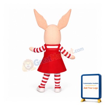 Olivia Pig Mascot Costume