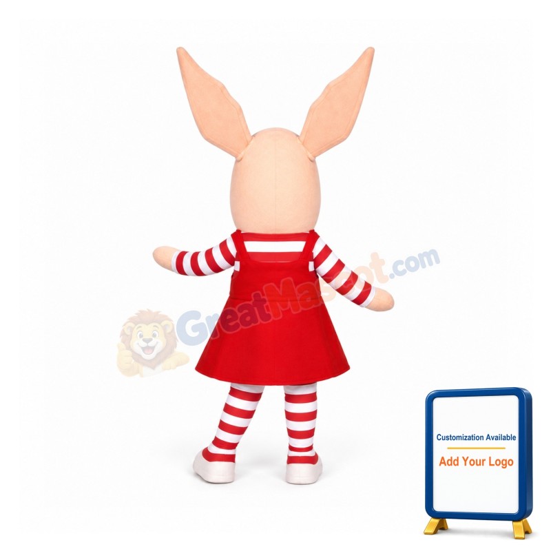 Olivia Pig Mascot Costume