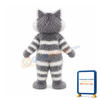 Cute Big Cat Mascot Costume