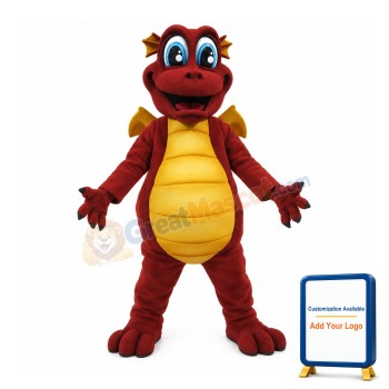 Red Dragon Mascot Costumes