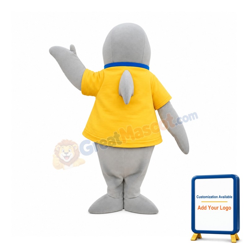 Lovely Dolphin Mascot Costume