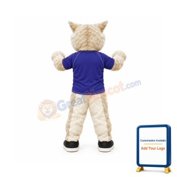 Power Bobcat Mascot Costume